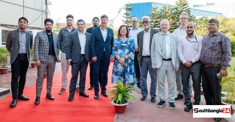 আবুল খায়ের স্টিল মেল্টিং কারখানায় জার্মানির ভাইস মিনিস্টার