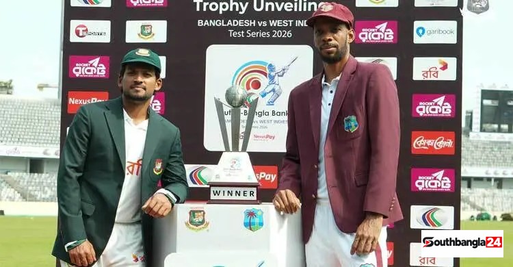ওয়েস্ট ইন্ডিজের বিপক্ষে টস জিতে ব্যাটিংয়ে বাংলাদেশ