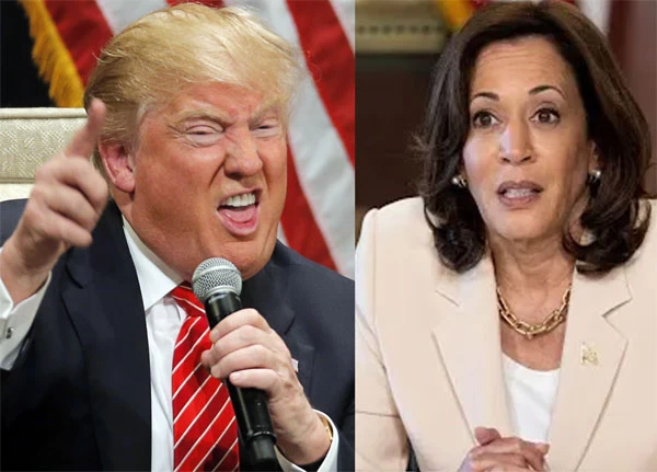 জনপ্রিয়তায় ট্রাম্পের চেয়ে এগিয়ে কমলা